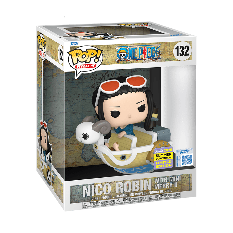 Фігурка Pop! Rides Deluxe Nico Robin with Mini Merry II / Ніко Робін з Міні Мері II #132 — Funko Pop, фото 2