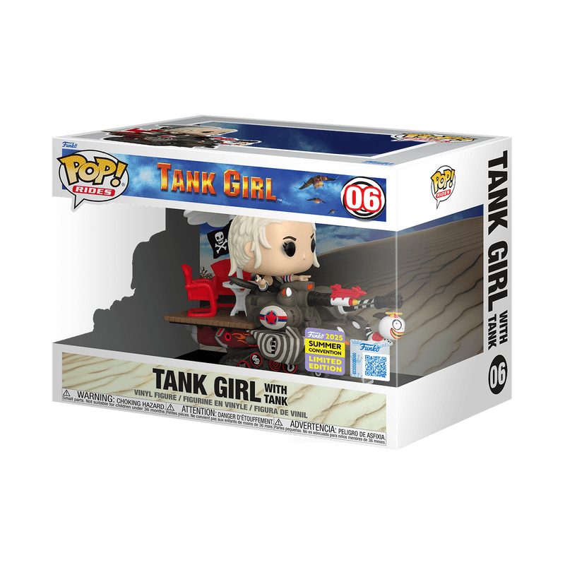 Фігурка Pop! Rides Deluxe Tank Girl with Tank / Танк Гірл з Таном #6 — Funko Pop, фото 2